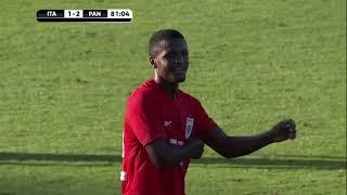 Italy U21 vs Panama U23 Mustwatch game moments [upl. by Omissam]