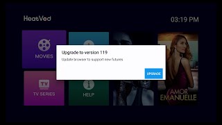 vSeeBox HEAT VOD Upgrade to version 119 This affects V1 V1MAX V2 Pro V3 Pro vSeeBox Elite [upl. by Musette]