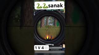 🐍🐍SANAK 🐍 funnyshorts champer victor boss bgmihighlights carryminati ytgaming subscribe [upl. by Dave]