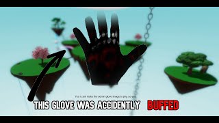 This Glove was accidently BUFFED Slap battles [upl. by Brendon693]