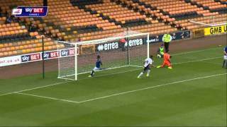 Port Vale v Chesterfield  Sky Bet League One Highlights 20142015 [upl. by Notrub]