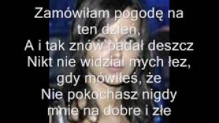 Monika Brodka quotMiał być ślubquot karaoke  słowa [upl. by Gulgee848]