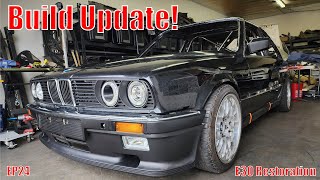 E30 Restoration EP24  Quick Update On ITB Turbo E30 Build [upl. by Damiani348]