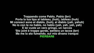 Pablo  Sfera Ebbasta  TESTO [upl. by Ahseetal]