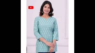 Women Trending Bollywood Style Short Kurta [upl. by Chappell]