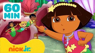 Dora lEsploratrice  Maratona di sirene e magia 🧜‍♀️  Compilation di 1 ora  Nick Jr Italia [upl. by Eisso766]