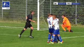 BJunioren  02  Marco Varivoda  SV Sandhausen vs Karlsruher SC [upl. by Goodrow]