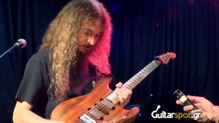 Guthrie Govan  Interview  Live Setup GuitarspotGr 5 [upl. by Ahsir]