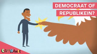 Wat is het verschil tussen een Democraat en Republikein [upl. by Adriane]