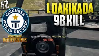 REKORLAR KİTABINA GİREN OLAYLAR 2 PUBG Guinness Rekorları [upl. by Fidelio490]