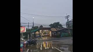 Rain and Flood Sukhumvit Bangkok in Thailand street flood rainyseason rainyweather 🔥🔥🔥 [upl. by Wally129]