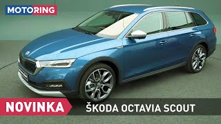 Prvý pohľad Škoda Octavia Scout  Motoring TA3 [upl. by Anatola172]