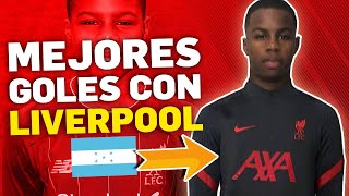 TOP  Los 5 MEJORES GOLES de Keyrol Figueroa en la academia del LIVERPOOL [upl. by Iak]