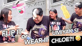 FLIP IT or WEAR IT CHALLENGE UMIYAK SI CHLOE  Grae and Chloe [upl. by Yeclek]