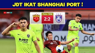 2 Jaringan Arif Aiman Pastikan JDT Raih Mata Pertama Berdepan Shanghai Port FC [upl. by Iknarf814]