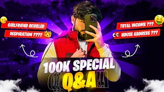 100K Special QnA 😍  Girlfriends Income Address   Jack Official PK [upl. by Haugen]