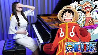 One Piece OP26「ASSU！あーーっす！」Rus Piano Cover Future Island OP Hiroshi Kitadani [upl. by Einnahpets]