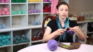 How to Knit a Loose Scarf  Knitting Tips amp Techniques [upl. by Hardden]