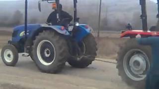 Newholland tt55 ve Massey 2615 Çekişmesi [upl. by Elik540]