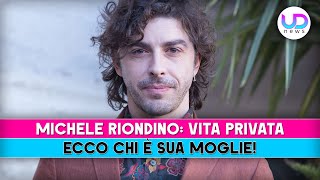 Michele Riondino Vita Privata Chi E Sua Moglie E Che Lavoro Fa [upl. by Maurie]