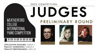 2023 Weatherford College International Piano Competition Promo [upl. by Bowler396]