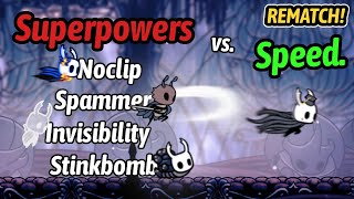 Hollow Knight  Speedrunner vs 4 Hunters with NEW Superpowers REMATCH [upl. by Waddle746]