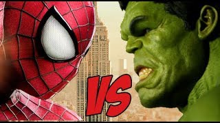 SpiderMan vs Hulk [upl. by Eartnoed]