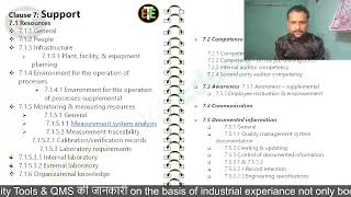 ISO 9001IATF 16949 Clause 7 Support iso iatf [upl. by Ewnihc136]