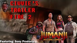 Civvies Trailer Fire 2 Jumanji Welcome to the Jungle [upl. by Web]