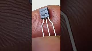 A1015 PNP TRANSISTOR  ✓ × mybloopers electronic transistor amplifier viralhoja [upl. by Ledniahs]