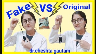 pulse oximeter Fake vs Original tushti TX25 pulse oximeter jane asli or nakli pulse oximeter ko [upl. by Katsuyama203]