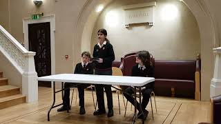 Rotary Youth Speaks Debate Jafar Hall Eton College  Trevelyan debating quotViolent Video Gamesquot [upl. by Davidson]