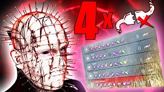 SUPER SALTY SURVIVORS 4 DCs   Dead by Daylight Pinhead [upl. by Lindsay652]