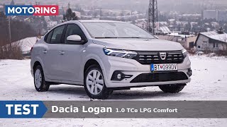 TEST  Dacia Logan 10 TCe LPG Comfort  Motoring TA3 [upl. by Alleahcim272]