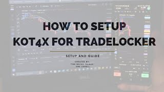 How To Setup KOT4X Broker For TradeLocker  Setup and Guide [upl. by Esiuolyram]