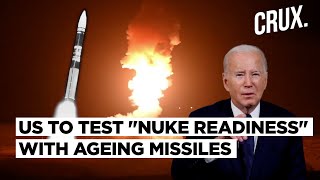 US Readies Nuclear Missile Tests Amid Call To quotModernise Ageing Nuclear Deterrentquot Of Minuteman III [upl. by Surtimed]