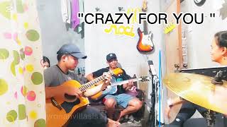 CRAZY FOR YOU  ACOUSTIC COVER BY DNA BAND [upl. by Aleka83]