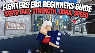 Fighters Era Has RELEASED Too The PUBLIC Beginners Guide Stats Fast Strength Dura Speed [upl. by Yesdnyl]