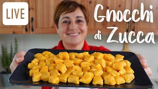 GNOCCHI DI ZUCCA FATTI IN CASA Ricetta Facile in Diretta  Fatto in Casa da Benedetta [upl. by Menendez]