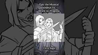 Epic the Musical Animatic WIP epicthemusical shorts 2danimation animatic animation musical [upl. by Hartzel]