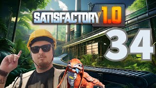 ep34 Mega Factory  Satisfactory 10 Gameplay Livecut [upl. by Ellerey]