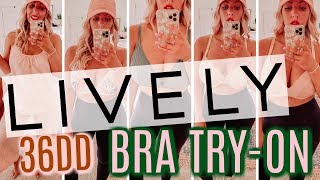 LIVELY BRA TRYON  For Bigger Busts  36DD [upl. by Tenay]