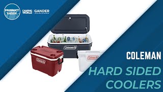 Product Guide  Coleman Hard Sided Coolers [upl. by Yvehc]