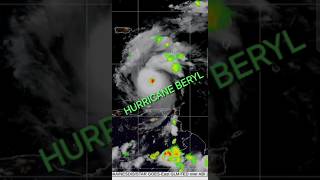 LIGHTNING Strikes Hurricane Beryl [upl. by Siloa]