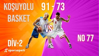 Koşuyolu Basket No 77  Div 2 Spor Sepeti Basketbol Ligi [upl. by Shanahan99]