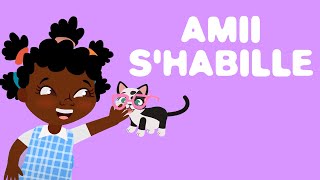 Amii shabille  Comptine africaine pour les petits avec paroles en français [upl. by Nnylatsirk]