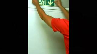 Photoluminescent adhesives for emergency exits [upl. by Russell78]