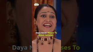 Daya Never Misses to Roast Jethalalfunny tmkoc comedy relatable shorts comedyshorts [upl. by Idnym]