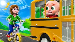 Wheel on The Bus Song  Funny Kids Songs and More Nursery Rhymes amp Kids Songs  PIB Little Song [upl. by Jorge]