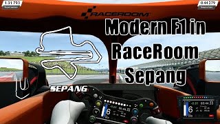 Trying F1 in RaceRoom Racing Experience Simulator at Sepang 131706 for 1st Time [upl. by Web139]